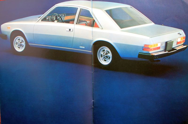 Fiat 130 Coupe 3200 Modellprogram 1970 Carbrochure (1598)